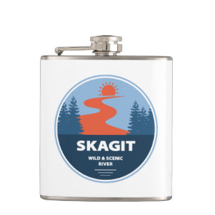 Petaca Skagit Río Salvaje Y Escénico Washington