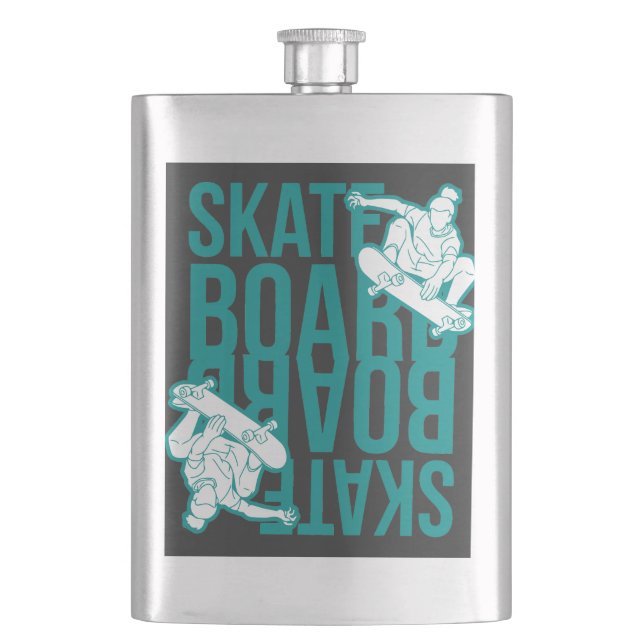 Petaca skateboard  (Anverso)