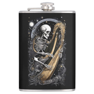 Petaca Skeleton y Harp I