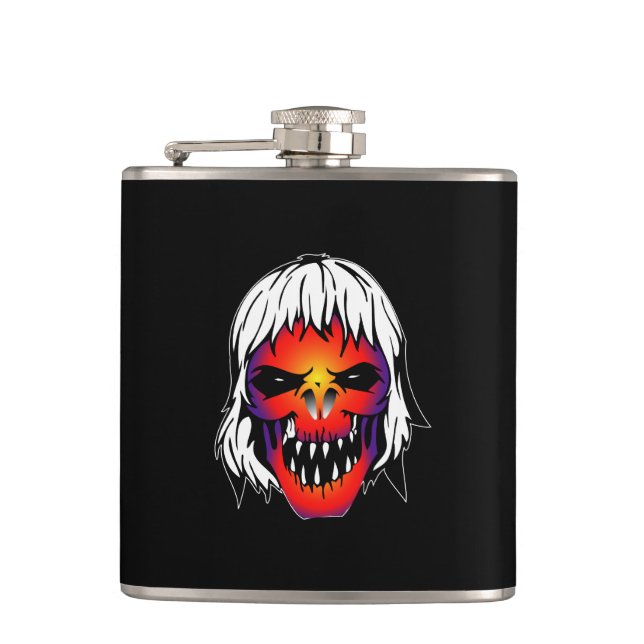 Petaca Skull Face (Anverso)