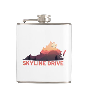 Petaca Skyline Drive Shenandoah Virginia Map