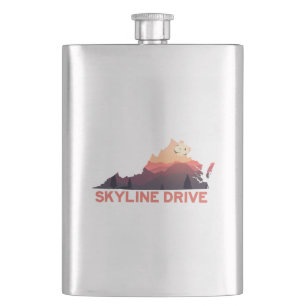 Petaca Skyline Drive Shenandoah Virginia Map