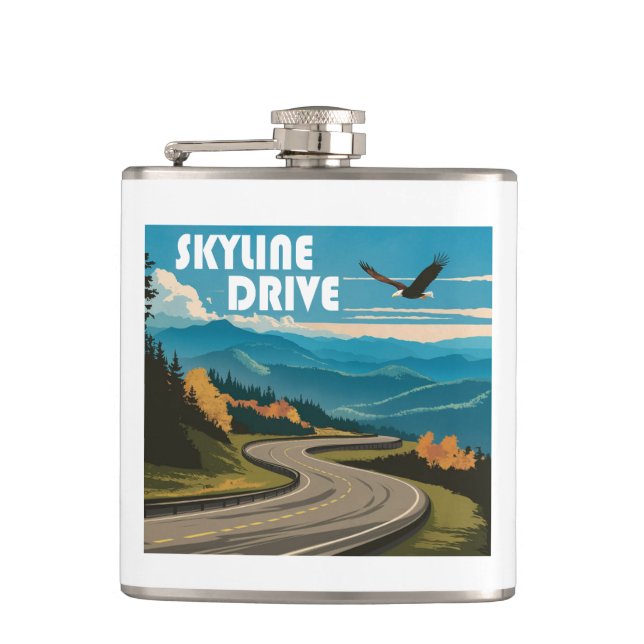 Petaca Skyline Drive Virginia Eagle (Anverso)