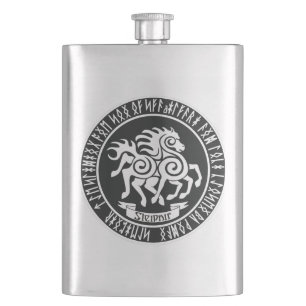 Petaca Sleipnir / Lo Mejor De Todos Los Caballos