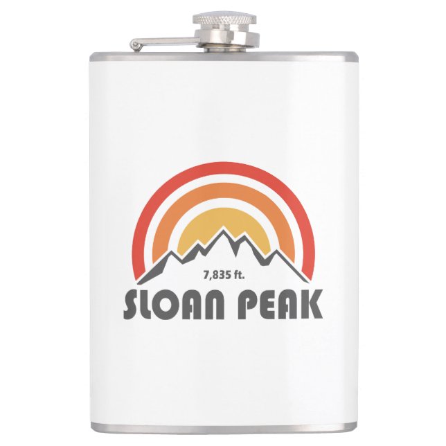 Petaca Sloan Peak Washington (Anverso)
