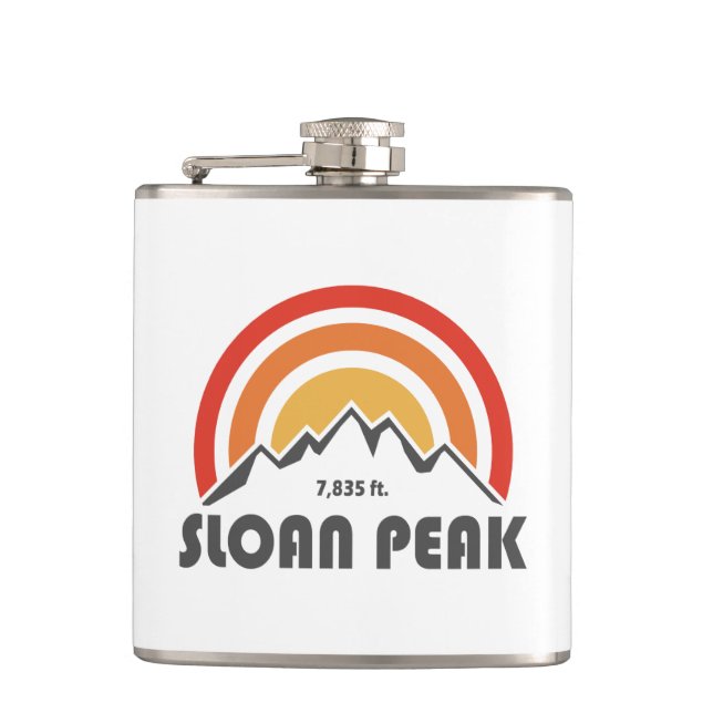 Petaca Sloan Peak Washington (Anverso)