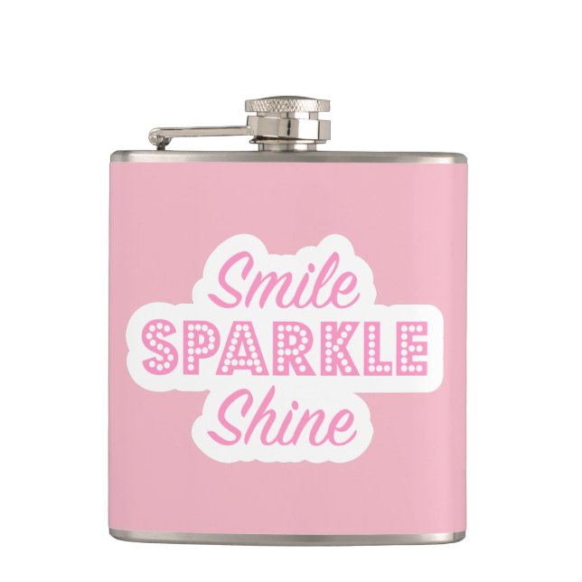 Petaca Smile Sparkle Shine (Anverso)