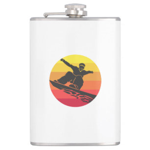 Petaca Snowboard Jump Retro