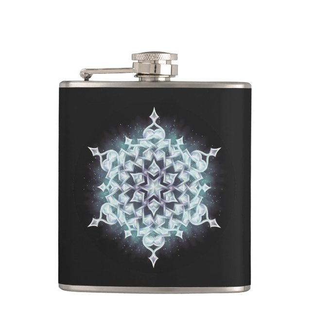 Petaca Snowflake Moonfrost (Anverso)