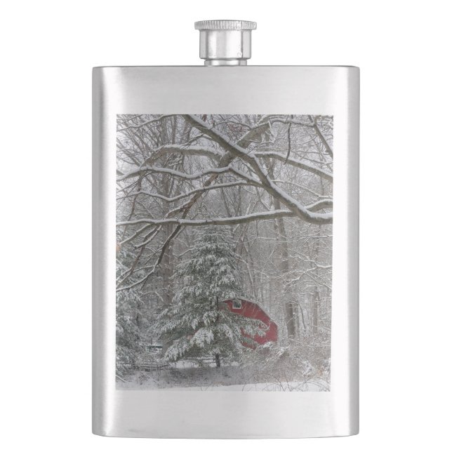 Petaca Snowley Red Barn (Anverso)