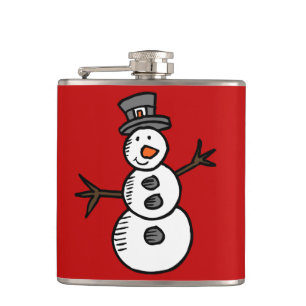 Petaca Snowman