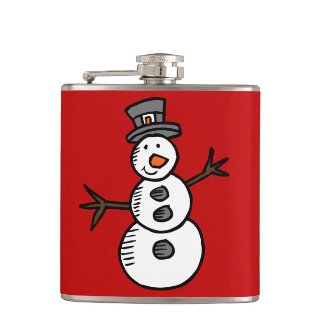 Petaca Snowman (Anverso)