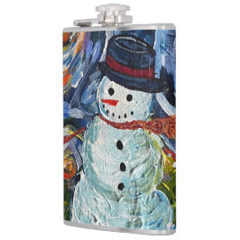 Petaca Snowman Flask