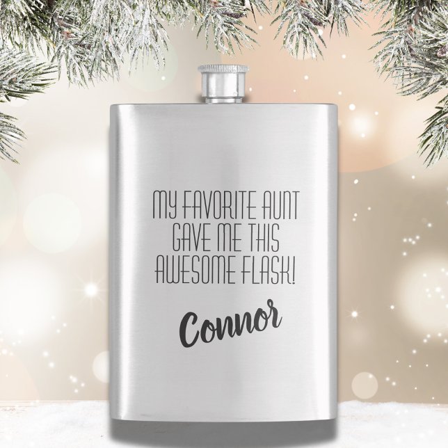 Petaca sobrino favorito de tía clásica (Subido por el creador)