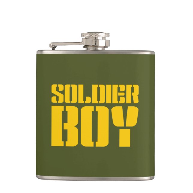 PETACA SOLDIER BOY (Anverso)