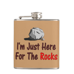 Petaca Sólo estoy aquí por las rocas
