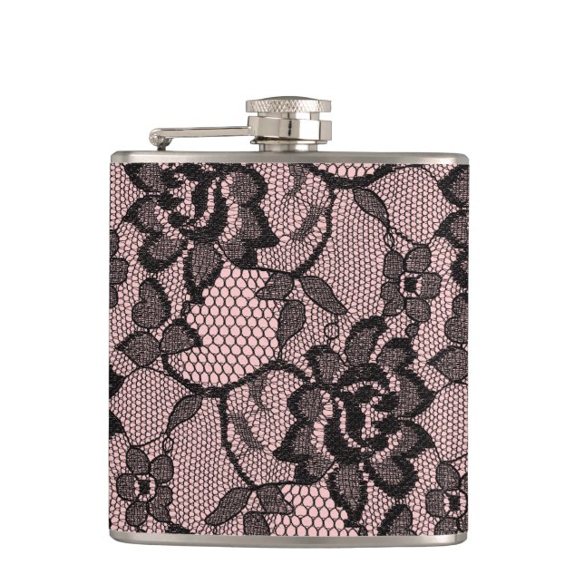 Petaca Solo Peachy Lace (Anverso)