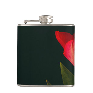 Petaca Solo tulipán rojo