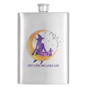 Petaca Sólo un Chica que ama al gato