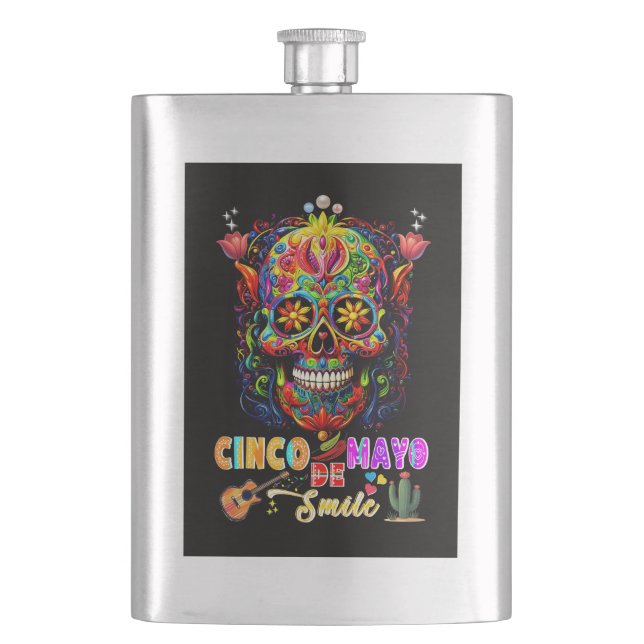 Petaca Sonrisa de Cinco De Mayo (Anverso)