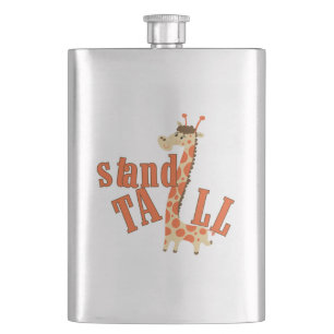 Petaca Soporte de la jirafa alto