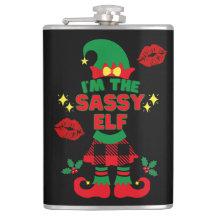 Soy el Navidad de Sassy Elf Funny