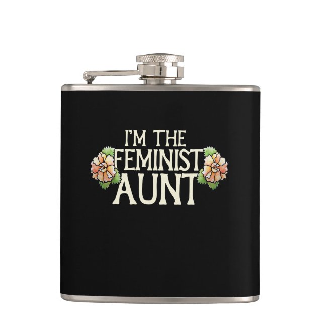 Petaca Soy la AUNT feminista (Anverso)