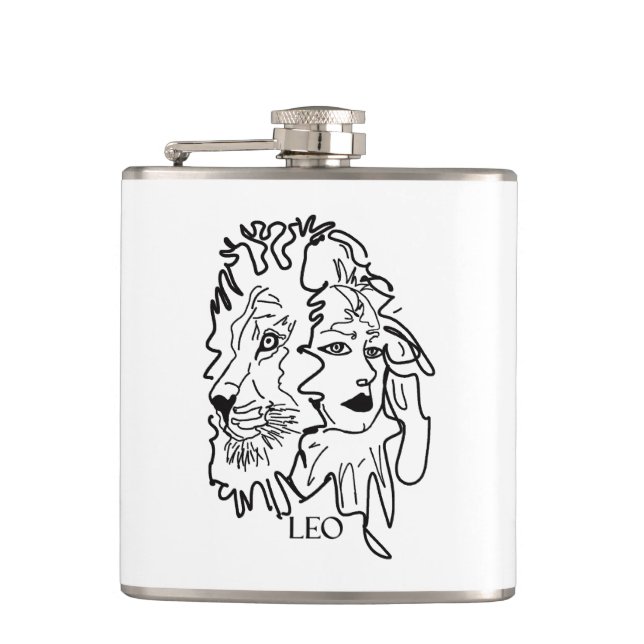 Petaca Soy LEO (Anverso)