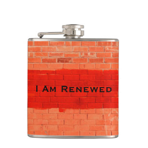 Petaca "Soy renovado" Personalizable gracioso