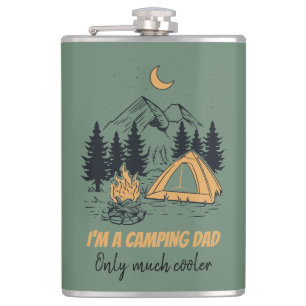 Petaca Soy un papa de camping - Gracioso campamento del D