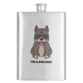 Petaca Soy un papá de perro - perfecto para el Día del Pa