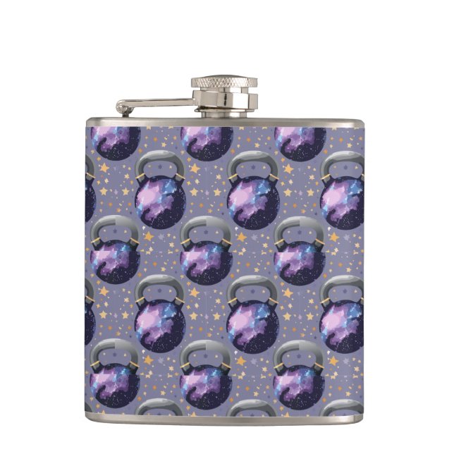 Petaca Space Galaxy Kettlebell (Anverso)