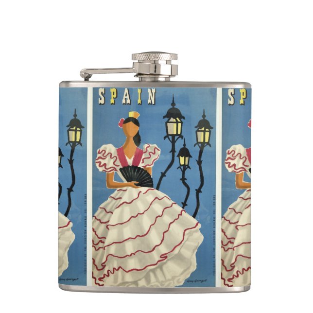 Petaca SPAIN Vintage Travel flask (Anverso)