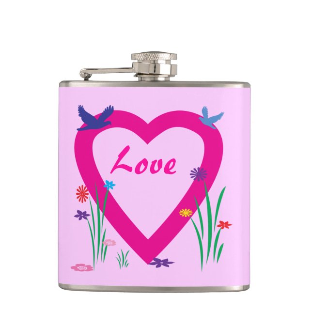 Petaca Spring Heart Valentine (Anverso)