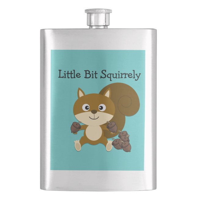 Petaca Squirrely (Anverso)