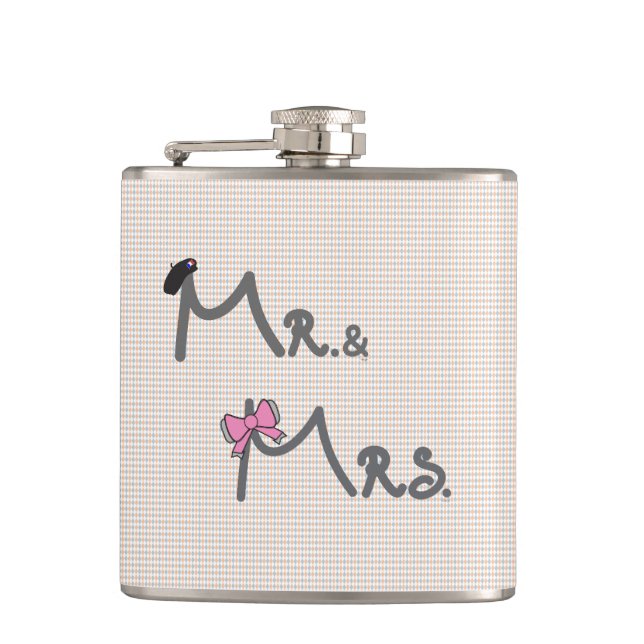 Petaca Sr. y la Sra. Groom/Bride (Anverso)