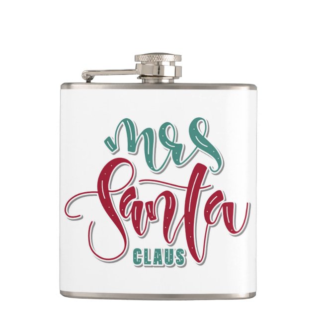 Petaca Sra. Santa Claus (Anverso)