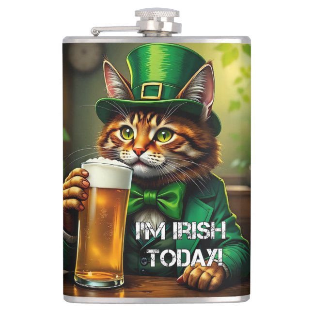 Petaca St. Pat Cat (Anverso)