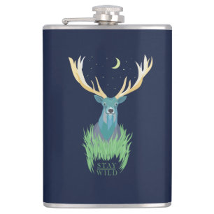 PETACA STAY WILD FLASK
