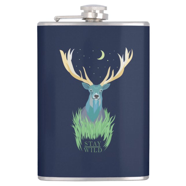 PETACA STAY WILD FLASK (Anverso)