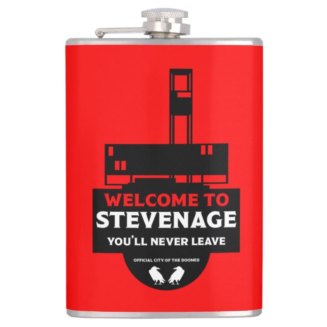 Petaca Stevenage Hertfordshire (Anverso)