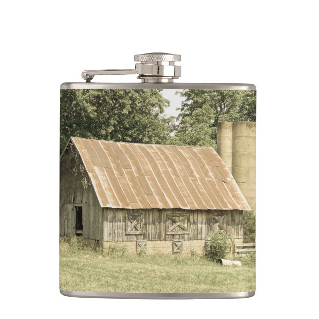 Petaca Strlujo Mo Barn Antique (Anverso)