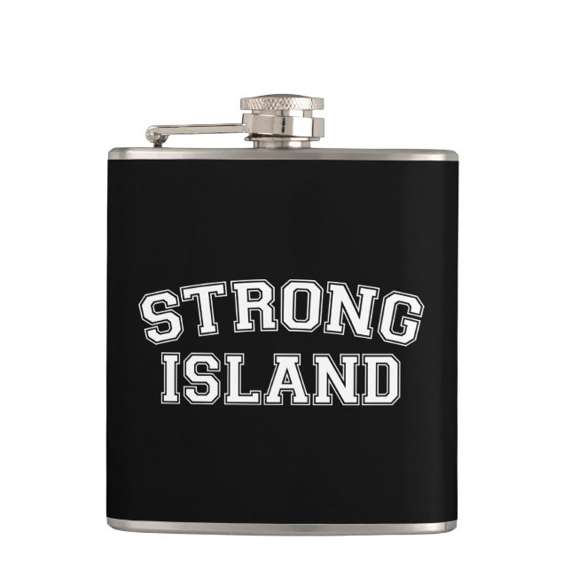 Petaca Strong Island, NYC, EE.UU. (Anverso)