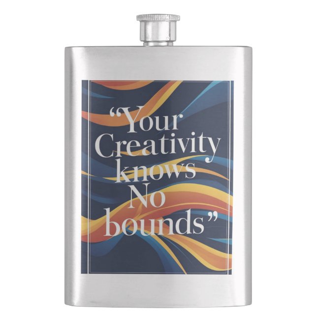 Petaca Su Creatividad No Sabe Límites (Anverso)