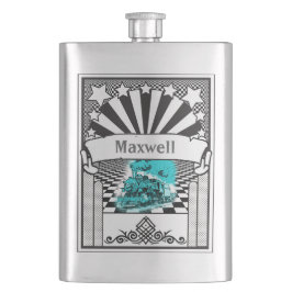 Petaca Su nombre en este frasco locomotor