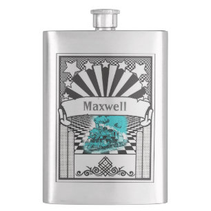 Petaca Su nombre en este frasco locomotor