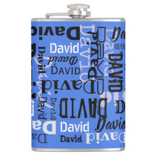 Petaca Su NOMBRE Personalizable Flask Alcohol Drinkware