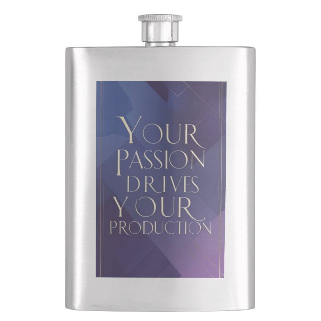 Petaca Su pasión impulsa su producción (Anverso)