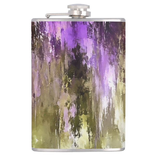 Petaca Sueños Violeta y Cielos Oliva (Anverso)