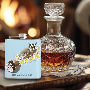 Petaca Sugar Glider Cute Floral